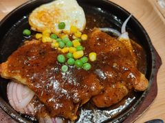 黑椒煎鸡排餐-乡村基(杨家坪建设店)