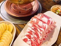 五花羔羊肉-额尔敦传统涮(公园西路店)