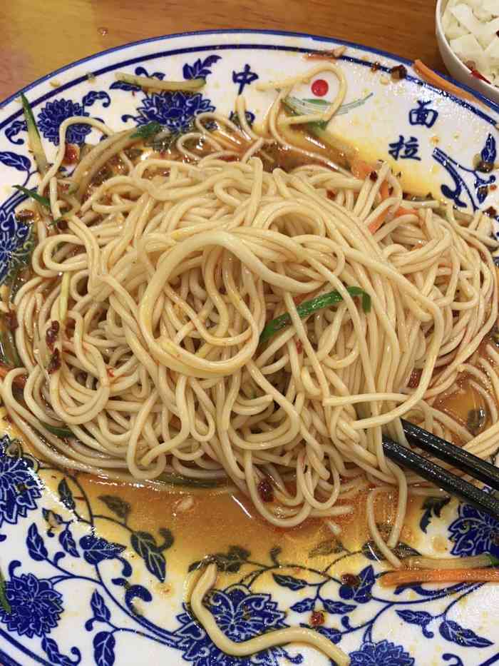 中信城左岸兰州拉面店-"新开面馆,好少看到干净的兰州拉面馆,面资.