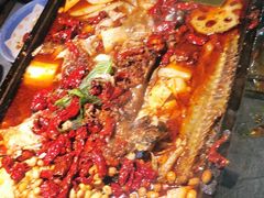 -探鱼·鲜青椒爽麻烤鱼(天河优托邦店)