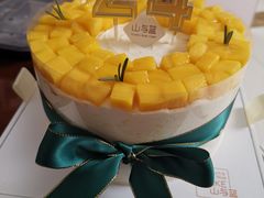 芒果香缇奶油蛋糕-山与蓝·轻糖鲜果蛋糕(勒泰店)