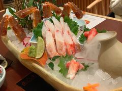 蟹腿刺身-蟹田居·活蟹料理(东城店)