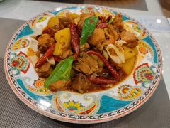 新疆沙湾大盘鸡-巴依老爷新疆美食(清华东门店)