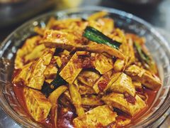 香菇竹笋烧豆腐-褒河栈道渔庄(建工路总店)