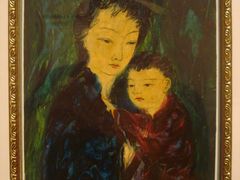 叶兆澂·油画《中华圣母》-徐汇艺术馆