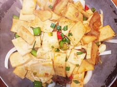 干锅千叶豆腐-梁记粥铺(开元地中海店)