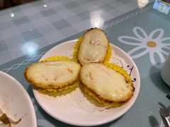 三文鱼蛋挞-阿政粤小馆(中央大街店)
