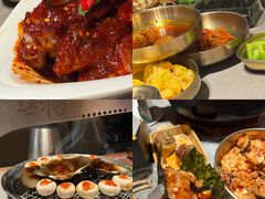 -草家酱蟹炭火烤肉店(珲春南路一店)