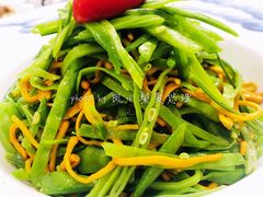 荷兰豆拌虫草花-高老庄新家宴(北斗星广场店)