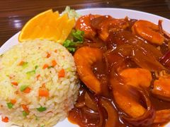咖喱虾饭-panchos 墨西哥餐厅(嘉绿苑店)