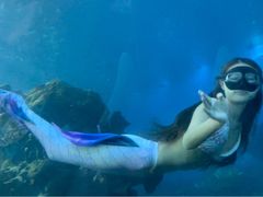 -海棠湾洲际-涛·海底餐厅·美人鱼·自助餐·海底隧道