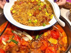 -贵州辣子鸡番茄鸡