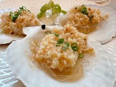 蒜蓉粉丝蒸扇贝-火璽·園