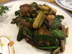 大蒜炒羊肝-吴记羊肉龙虾馆(百盛家园店)