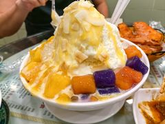 芒果芋圆绵绵冰-荔芳传统糖水铺