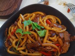 黑椒牛柳乌冬面-美丽心情蛋糕(江苏路店)