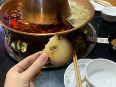 -果松木炭酸菜铜火锅·外婆参鸡汤