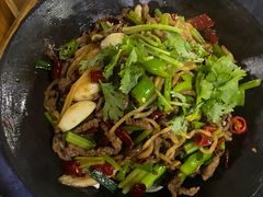 干煸牛肉丝-张关合渣(航空大道店)