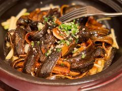 鲜椒秋葵炝虎尾-扬州香格里拉·香宫中餐厅