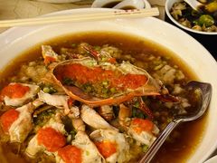 黑豚肉蒸膏蟹-玫瑰厅上海菜(兴国路店)