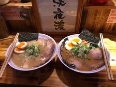 黑麻油豚骨拉面-老龙亭拉面店