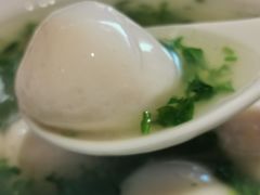 鱼丸汤-东滩湿地公园观海楼餐厅