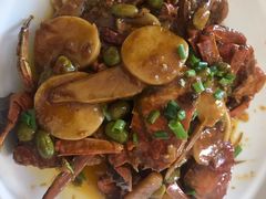 毛蟹年糕-鼎鲜·蟹农渔水·阳澄湖大闸蟹·农家乐(美人腿店)