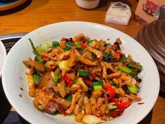 土萝卜干炒土腊肉-吃饭皇帝大(合生汇店)