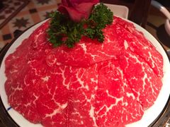 雪花牛肉-左庭右院鲜牛肉火锅(新梅广场店)