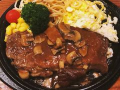 铁板培根蘑菇牛排-豪尚豪牛排(汕樟店)