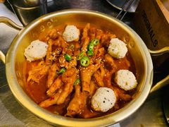 辣烤鸡爪-富乐满韩国正宗炸鸡韩国料理(虹泉路店)