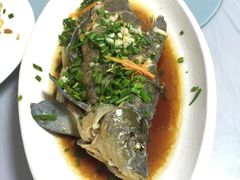 葱油香溪鱼-雁荡农庄