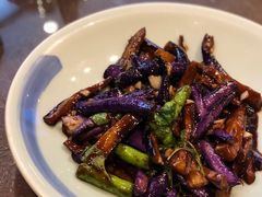 青椒酱紫茄-阿庄新豫菜(航海东路店)