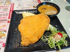 咖喱厚切猪扒-阿飛冰室(下沙店)