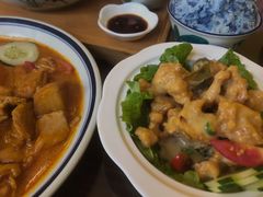 椰奶炸鲜鱿鱼-马来MO简餐.南洋风味料理(美食街店)