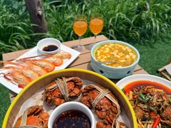 -七的湖·晚芳亭·阳澄湖农家菜·大闸蟹(莲花岛店)