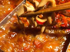 生抠鸭肠-宽板凳老灶火锅(簋街店)