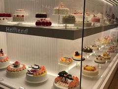 面包甜点陈列柜-好利来(建筑大学店)