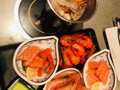 三文鱼刺身-乔哥铭洋海鲜自助(皇城恒隆广场店)