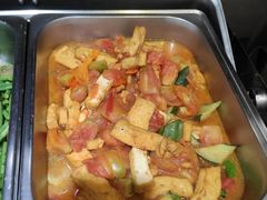 西红柿烧豆腐-谦和素食自助餐(云峰花园店)