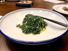 豆酱炒黄麻叶-潮汕味道·煮海餐厅(金麟大厦店)