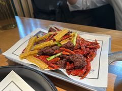椒香雪花牛肉-7017浙菜•建德味(中财店)