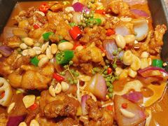 馋嘴牛蛙锅-蜜桃餐厅·江浙融合菜(荟聚购物中心店)