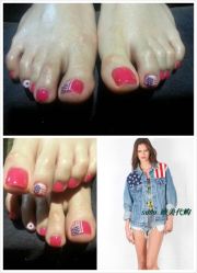 糖果指甲造型 光疗贴纸-光SPA科技美肤