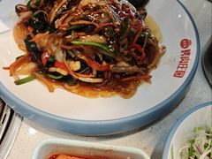 韩式炒杂菜-韩香福烤肉庄园(荣成店)