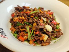 小炒黄牛肉-渔乡米香·剁椒鱼头(四方坪店)