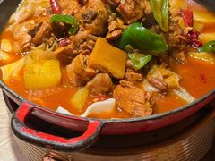 公路沙湾大盘鸡-耶里夏丽·新疆菜(田林东路店)