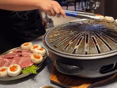 -草家酱蟹炭火烤肉店(珲春南路二店)