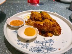 脆皮鲜辣油淋鸡-蟹榭·本帮江浙菜·蟹宴(五角场合生汇商场店)