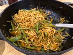 老北京豆角焖面-金豆角砂锅焖面(安贞店)